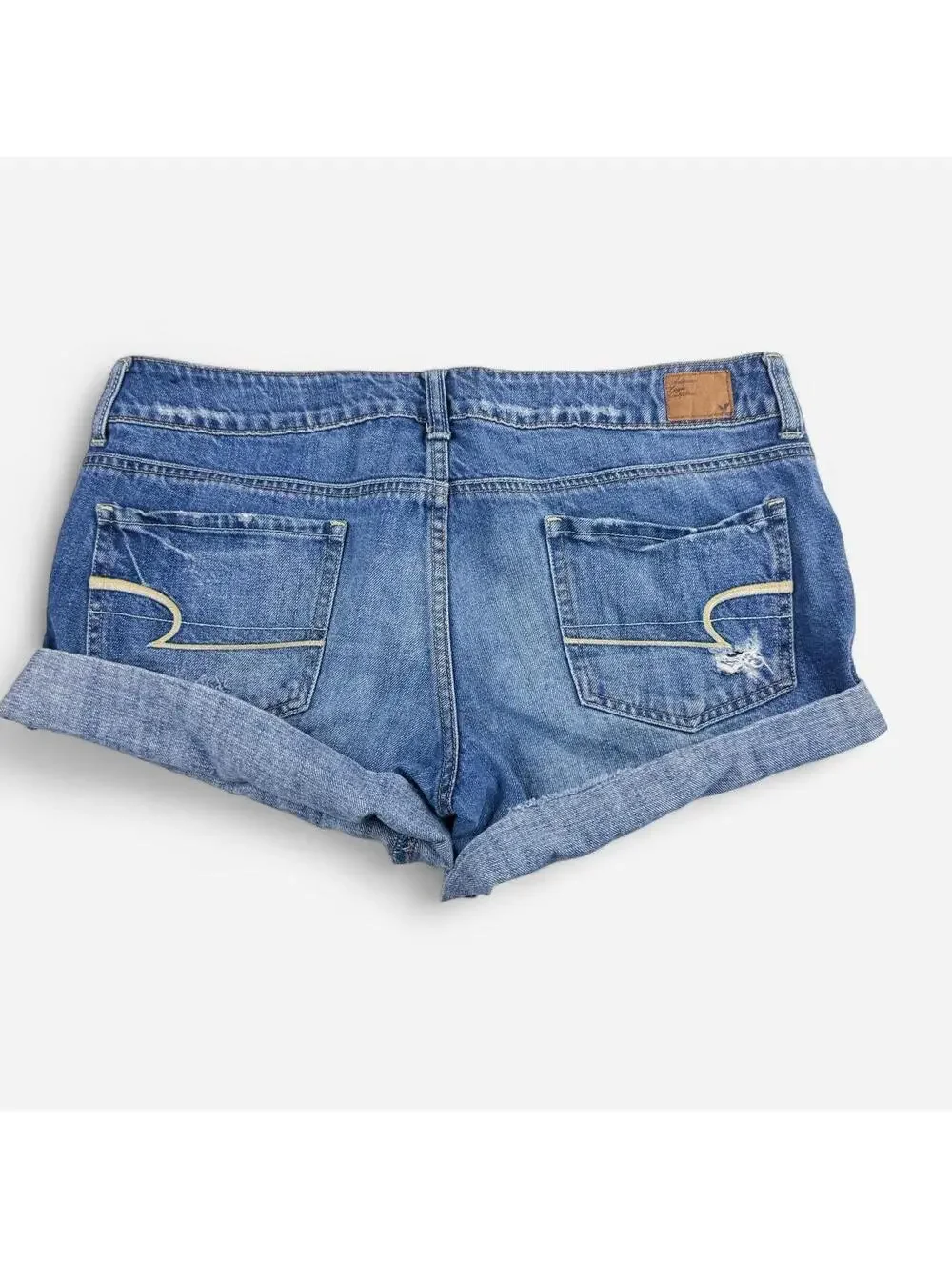 American Eagle Outfitters blue denim shorts Medium Wash